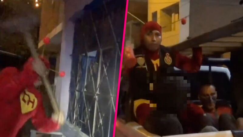 VIDEO: ‘Chapulín Colorado’ ayuda en operativo antidrogas en Perú: caen 6 narcomenudistas