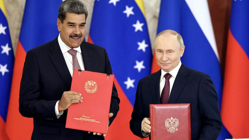 Maduro y Putin firman pacto de colaboración para impulso al sector energético
