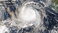¿Cuándo y dónde tocará tierra? Huracán ‘Polo’ se degrada a Categoría 4