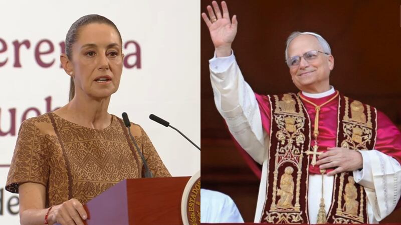 Anuncia Claudia Sheinbaum que invitará al Papa León XIV a México