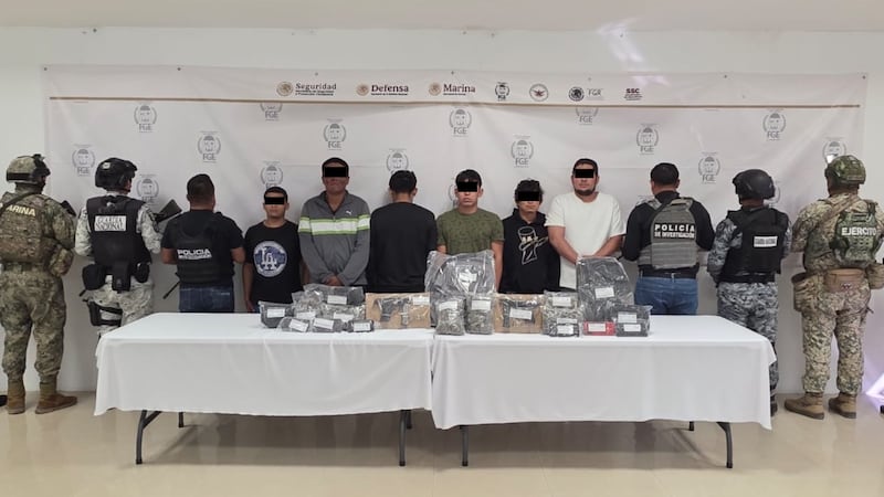 Capturan a sujetos que causaron desmanes, por ‘El Mencho’, en Playa del Carmen