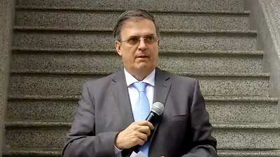 Marcelo Ebrard dio un mensaje tras reunión con embajador japonés