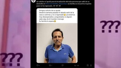 La alcaldía Cuajimalpa pidió que se busca a un presunto abuelito desaparecido, pero se trataba de 'El Mayo' Zambada