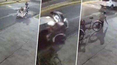 El conductor del vehículo fue detenido por agentes de investigación de la FGJEM