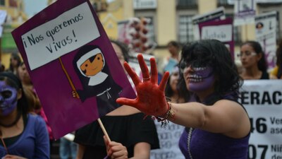 A lo largo de todo el año se han realizado en México diversas marchas contra la violencia de género