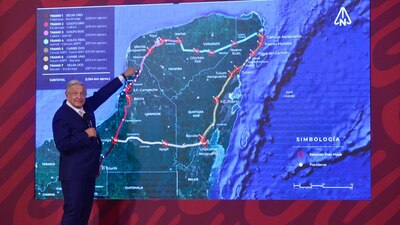 AMLO adelantó que los maquinistas y operadores serán capacitados en Europa