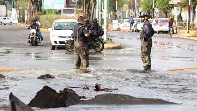 "Todos debemos ahorrar el agua, como debemos ahorrar la luz", dijo AMLO