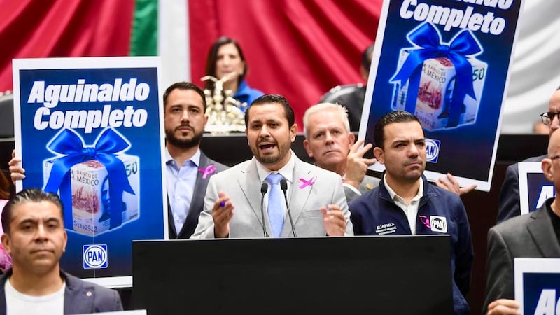 PAN propone eliminar el ISR al aguinaldo para que llegue íntegro a los trabajadores