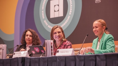 Gálvez fue invitada para presentarse como parte del programa del evento