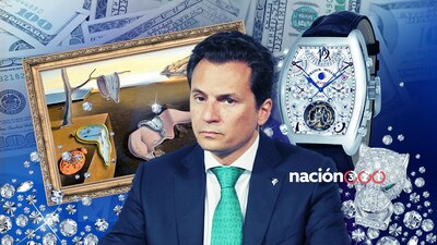 Relojes de lujo y obras de arte... los gustos a los que está acostumbrado el exdirector de Pemex