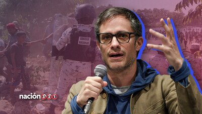 El actor Gael García criticó las medidas del gobierno para contener a los centroamericanos