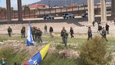 Los migrantes a diario intentan pasar por la zona Del Río Bravo, pero ya son esperados por los agentes fronterizos