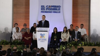 El mandatario dio uno de sus últimos discursos antes del primero de febrero