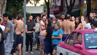 Capitalinos salieron de sus casas luego de que la alerta sísmica sonara