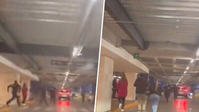 Los hechos ocurrieron al interior del estacionamiento del centro comercial