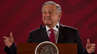 El presidente López Obrador consideró que se debe de pedir permiso para ingresar a Santa Lucía