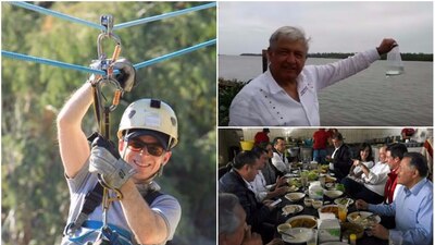 Los presidenciables aprovechan cualquier momento para hacerse notar