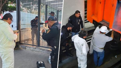 La Fiscalía de la CDMX envió peritos para indagar las causas del incidente en la Línea 7