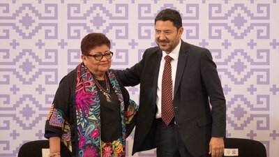 Martí Batres enfatizó su apoyo a Ernestina Godoy