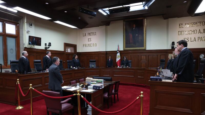 El legado de la Constitución fue destruido: González Alcántara en primer sesión del 2025 en la SCJN