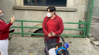 Padres de familia llevaron a los menores para que fueran vacunados