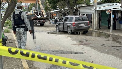 La víctima fue llevado al hospital para su atención médica