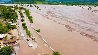 El paso de Pamela afectó a comunidades en Sinaloa y Nayarit.