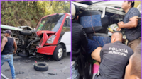 Tragedia en Ocuilan: mueren 2 peregrinos que iban a Chalma tras choque carretero