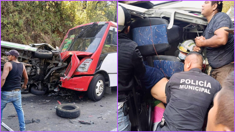 Tragedia en Ocuilan: mueren 2 peregrinos que iban a Chalma tras choque carretero