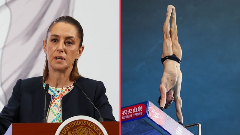 “Tenemos fe en que podemos recuperar el Mundial de Clavados”, asegura Claudia Sheinbaum