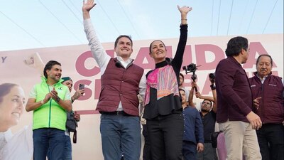El diputado recibió a la aspirante en la alcaldía Álvaro Obregón