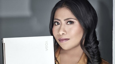 Yalitza Aparicio participa en una campaña de Lenovo