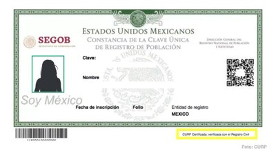 Tendrá firma y huellas dactilares