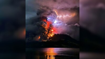 Tuvo al menos cinco grandes erupciones en las últimas 24 horas