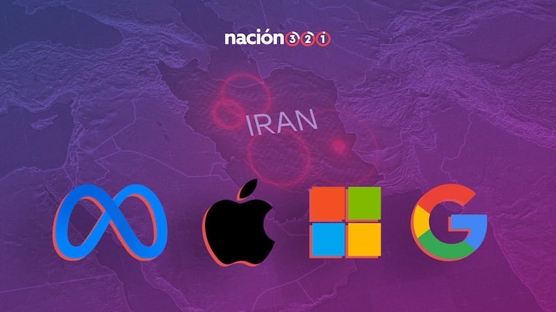 Irán amenaza con atacar las oficinas de Apple, Google y 16 empresas más en Oriente Medio