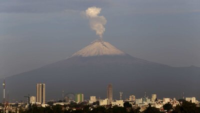 Es el segundo volcán más activo de México.