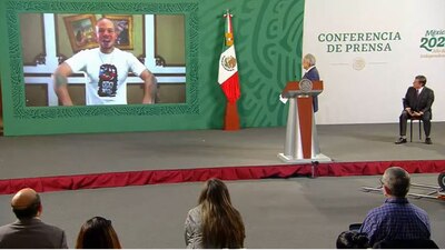 El presidente despidió su mañanera a ritmo de rap