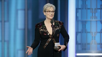 Meryl Streep pidió a sus compañeros de Hollywood cuidar la prensa ante lo expresado por Trump