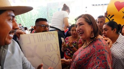 La precandidata dijo que está a favor de dejar apoyos sociales, como Jóvenes Construyendo el Futuro