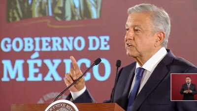 El presidente hizo un llamado a las personas que se quieran manifestar a que lo hagan sin usar la violencia