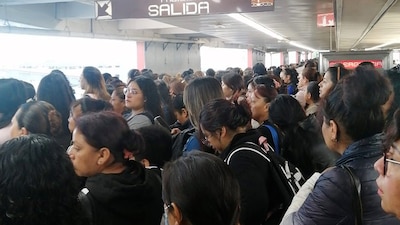 Los usuarios se quejaron del mal servicio en el transporte