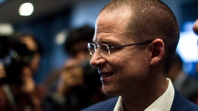 El candidato presidencial por la coalición Por México al Frente (PAN, PRD y MC)