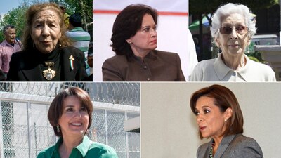 Cinco mujeres han buscado llegar a Los Pinos