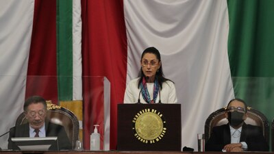 La jefa de Gobierno de la CDMX rindió su Tercer Informe de Gobierno ante el Congreso de la CDMX