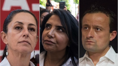 Claudia Sheinbaum le saca 20 puntos a Alejandra Barrales y 30 a Mikel Arriola