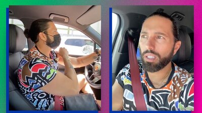 El conductor se quiso vacunar en un municipio diferente al que estaba en su identificación