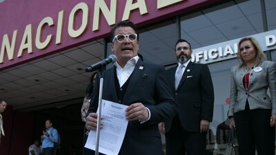 Gerardo Islas, representante de la organización política Fuerza Social Por México