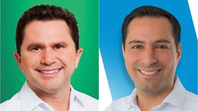 Mauricio Sahuí y Mauricio Vila tienen la misma intención de voto en Yucatán