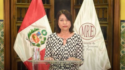 La canciller dijo que los dichos de AMLO son injerencistas, irresponsables e ideologizadas