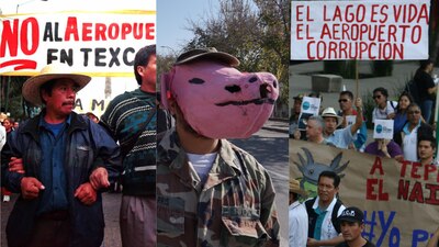 Desde las calles cientos de ciudadanos se han manifestado en contra de estos temas